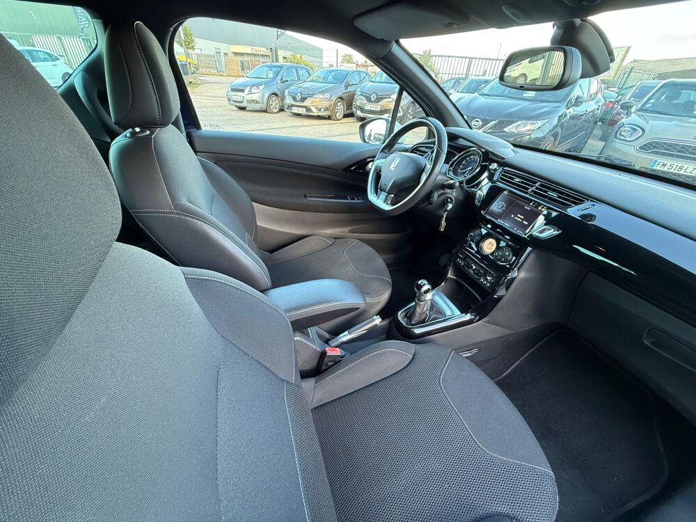 DS3 1.2 PURETECH 110 Ch START-STOP - CAM&Eacute;RA DE RECUL - CLIMATISA 2015 occasion 27000 &Eacute;vreux