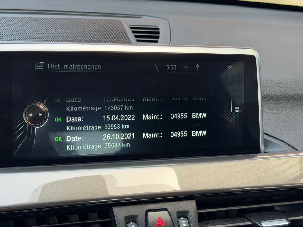 X1 (F48) XDRIVE 25 DA 231 ch X-LINE - ENTRETIEN CONSTRUCTEUR 2016 occasion 64320 Idron