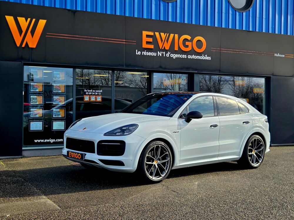 Cayenne 3.0 E-HYBRID 462H 340 PHEV 17,9 KWH PACK SPORT ALL&Eacute;G&Eacute; Carbon 2021 occasion 68170 Rixheim