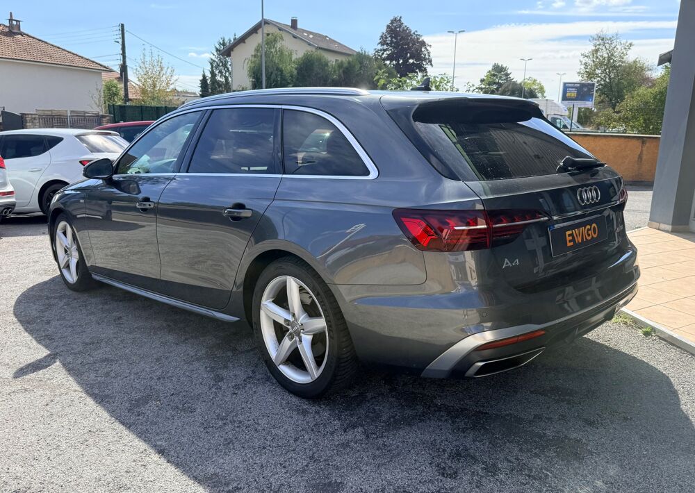A4 AVANT 2.0 40 TDI 204ch HYBRID MHEV S-LINE QUATTRO S-TRONIC B 2021 occasion 25000 Besan&ccedil;on