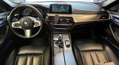 S&eacute;rie 5 3.0 540I 340CH PACK M XDRIVE COVERING/COULEUR D'ORIGINE BLEU 2018 occasion 33260 La Teste-de-Buch