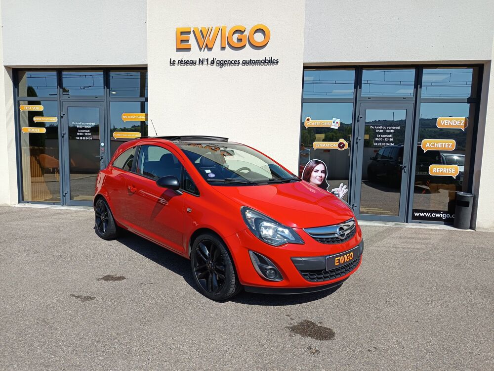 Corsa 1.4 TURBO TWINPORT 120 - COLOR EDITION START-STOP - TOIT OUV 2013 occasion 69420 Ampuis