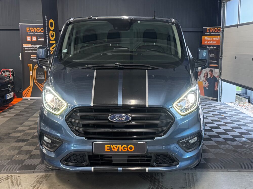 Transit Custom FOURGON 2.0 ECOBLUE 170Ch L1H1 DISTRIBUTION OK - BUSINESS- A 2018 occasion 79000 Niort