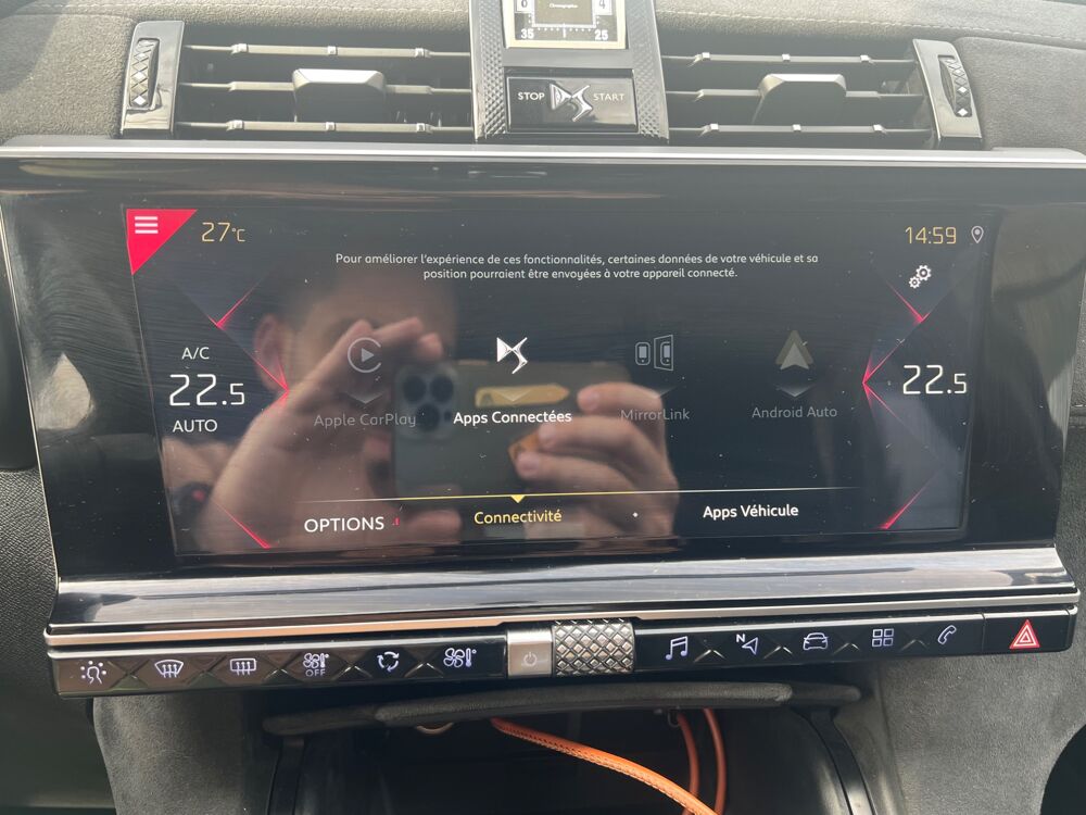 DS3 1.5 BLUEHDI 130 CH PERFORMANCE LINE PLUS BVA / CARPLAY + ATT 2018 occasion 40000 Mont-de-Marsan