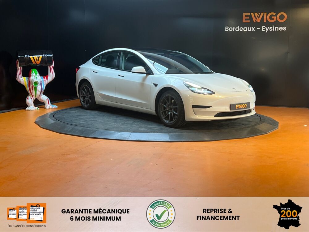 Model 3 ELECTRIC 275 Ch 50KWH STANDARD-PLUS BVA 2021 occasion 33320 Eysines