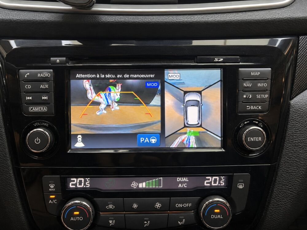 X-Trail 1.6 DCI 130 TEKNA 2WD X-TRONIC BVA – TOIT PANO – CUIR – CAM&Eacute; 2018 occasion 33320 Eysines