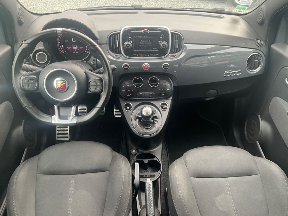 500 CABRIOLET 595 1.4 T 145 TURISMO / NAVIGATION / BLUETOOTH 2019 occasion 17000 La Rochelle