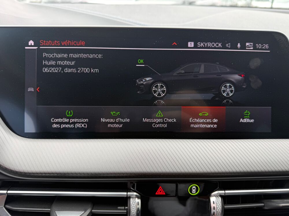 Serie 2 1.5 216 D 115CH BVA PACK M - CARPLAY - GPS - SI&Egrave;GES SPORT AL 2020 occasion 27000 &Eacute;vreux