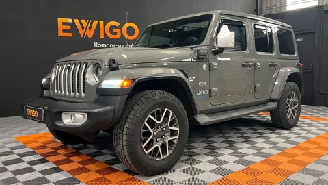 Jeep Wrangler UNLIMITED OVERLAND TOIT OUVRANT 2.0 T 380H 270 4XE HYBRID BV 2023 occasion Romans-sur-Is&egrave;re 26100