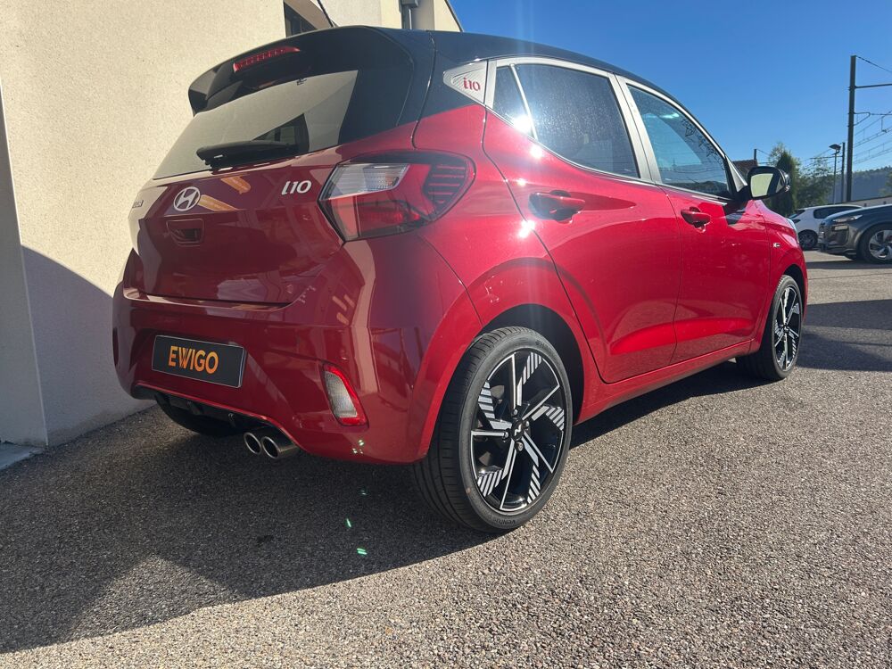 i10 1.2 MPI 85 GARANTIE Hyundai 2030 Entretien constructeur 2025 occasion 69420 Ampuis