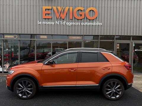 T-ROC 1.5 TSI 150 EVO CARAT DSG - SIEGES CHAUFFANTS - CARPLAY - HA 2019 occasion 33210 Maz&egrave;res
