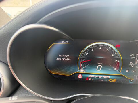 Classe C COUP&Eacute; 4.0 C63s 510 ch AMG 9SPEEDSHIFT-MCT BVA / BURMESTER / 2019 occasion 42160 Andr&eacute;zieux-Bouth&eacute;on
