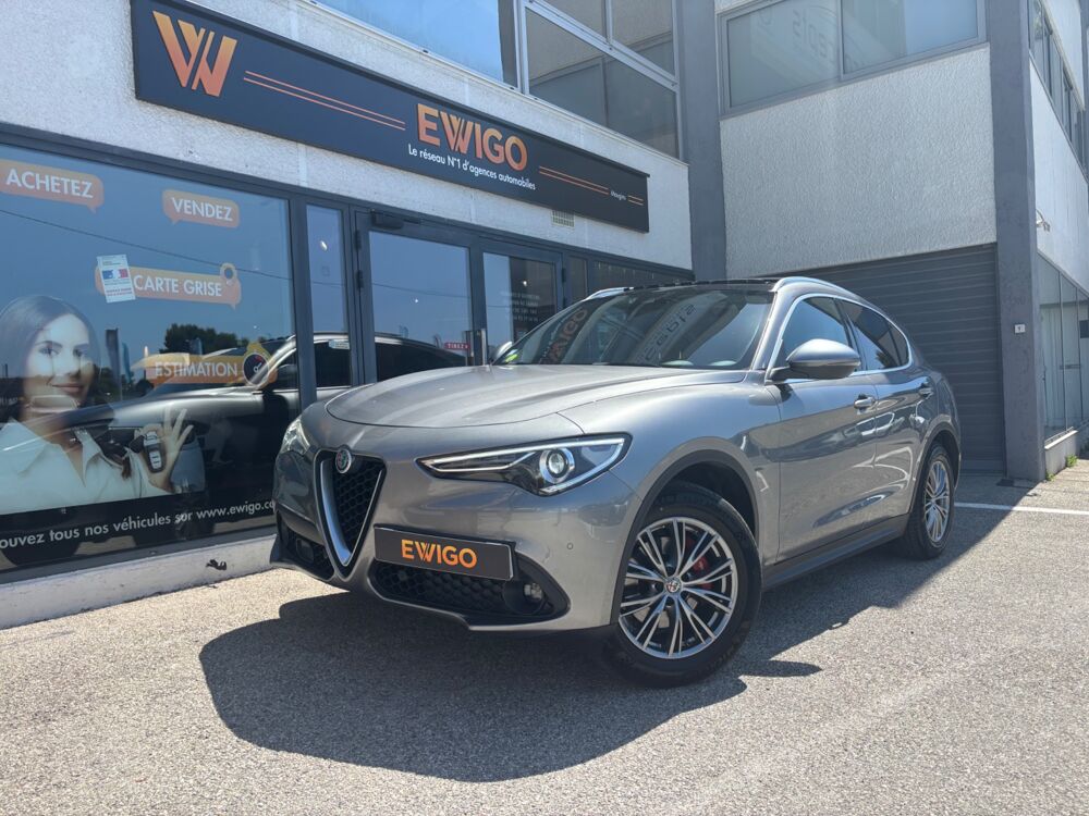 Stelvio 2.2 D 210ch LUSSO Q4 BVA - EXCELLENT ETAT 2017 occasion 06250 Mougins