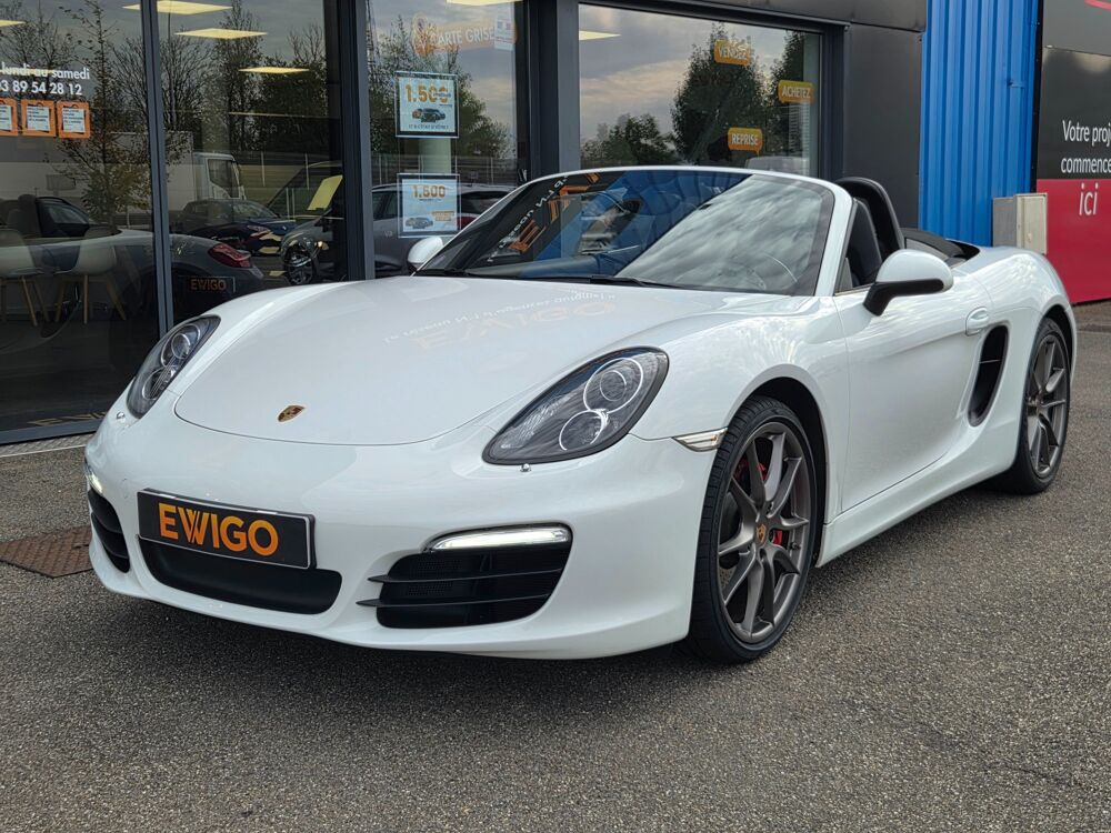 Boxster S 981 3.4 315 cv PDK BVA - PSE - PACK CHRONO - SIEGES CHAUFF 2013 occasion 68170 Rixheim