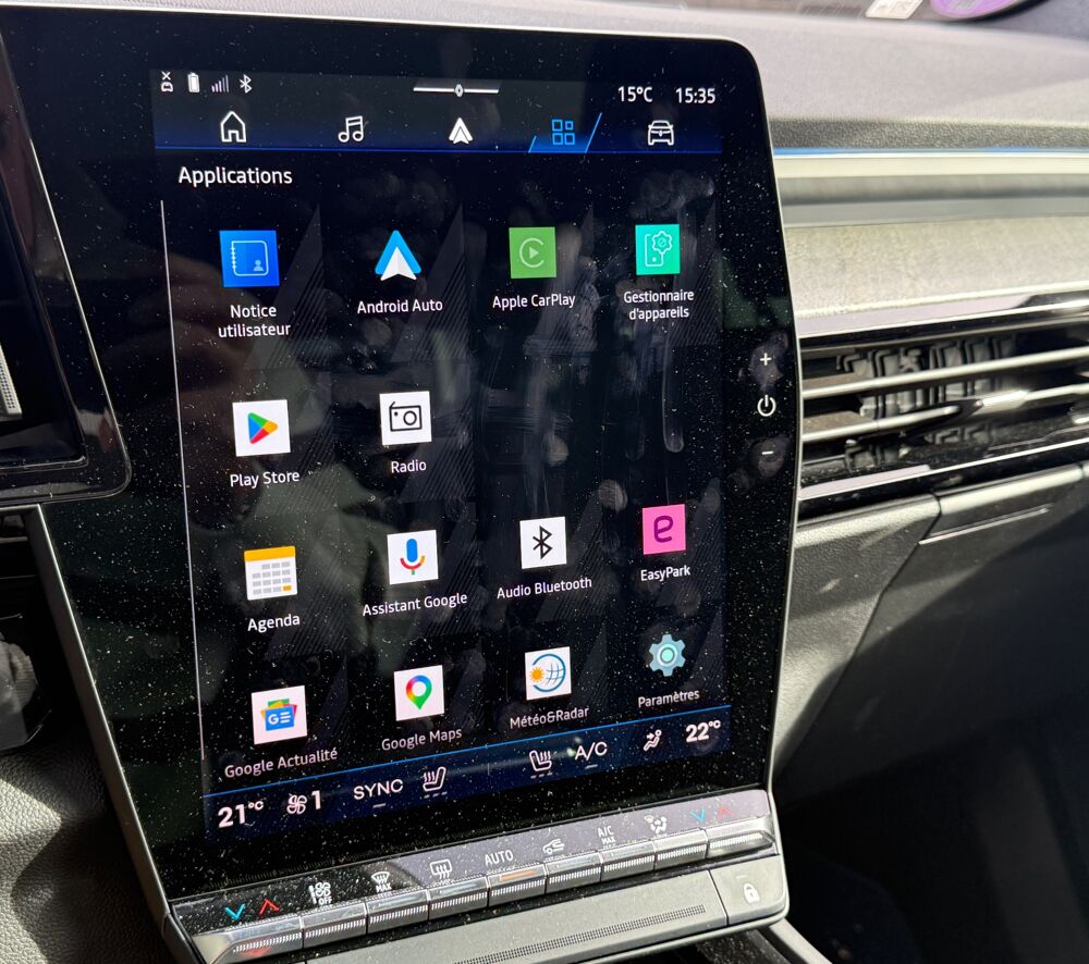 Rafale 1.2 E-TECH 200 CH 130 HYBRID FULL-HYBRID 2KWH ESPRIT ALPINE 2024 occasion 25000 Besan&ccedil;on