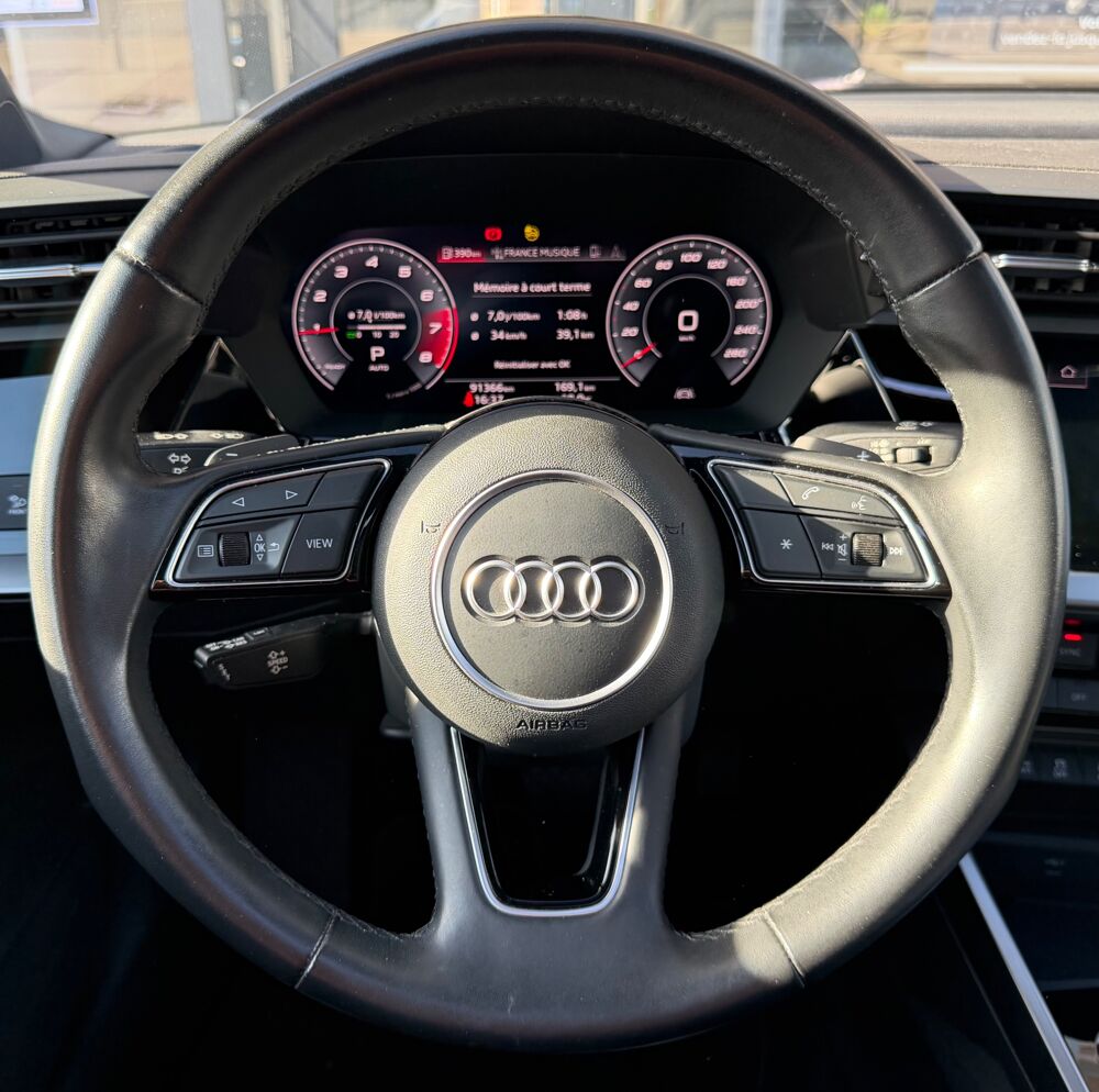 A3 35 1.5 TFSI 150 HYBRID S-TRONIC - TOIT OUVRANT - BOITE AUTOM 2021 occasion 57600 Forbach