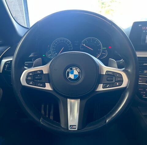 S&eacute;rie 5 3.0 540I 340CH PACK M XDRIVE COVERING/COULEUR D'ORIGINE BLEU 2018 occasion 33260 La Teste-de-Buch
