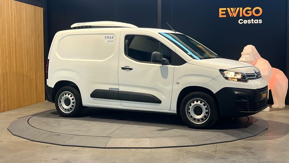 Berlingo FOURGON 1.6 BLUEHDI 100 Ch BVM5 FRIGORIFIQUE - TVA RECUPERAB 2019 occasion 33610 Cestas