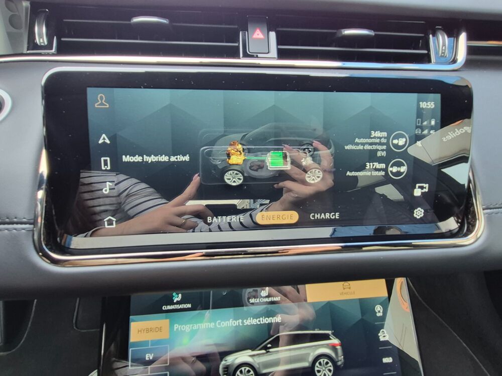 Range Rover Evoque 1.5 P300E 309H 200 PHEV HYBRID 15KWH R-DYNAMIC AUTOBIOGRAPHY 2021 occasion 68170 Rixheim