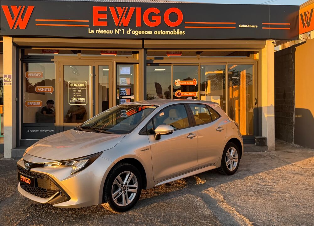 Corolla 1.8 122H FULL-HYBRID DYNAMIC BUSINESS BVA + CAMERA + CARPLA 2020 occasion 97410 Saint-Pierre