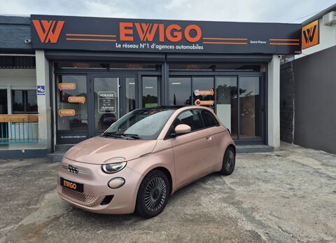Fiat 500 E ELECTRIC 120 CH 58PPM 42KWH AUTONOMIE-320KMH ICONE PLUS PACK 2022 occasion Saint-Pierre 97410