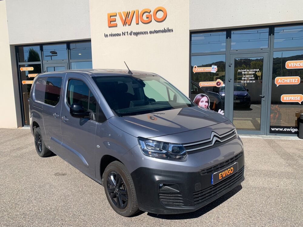 Berlingo VAN CABINE APPROFONDIE R&eacute;tractable 1.5 BLUEHDI 130ch/ Prix 2024 occasion 69420 Ampuis
