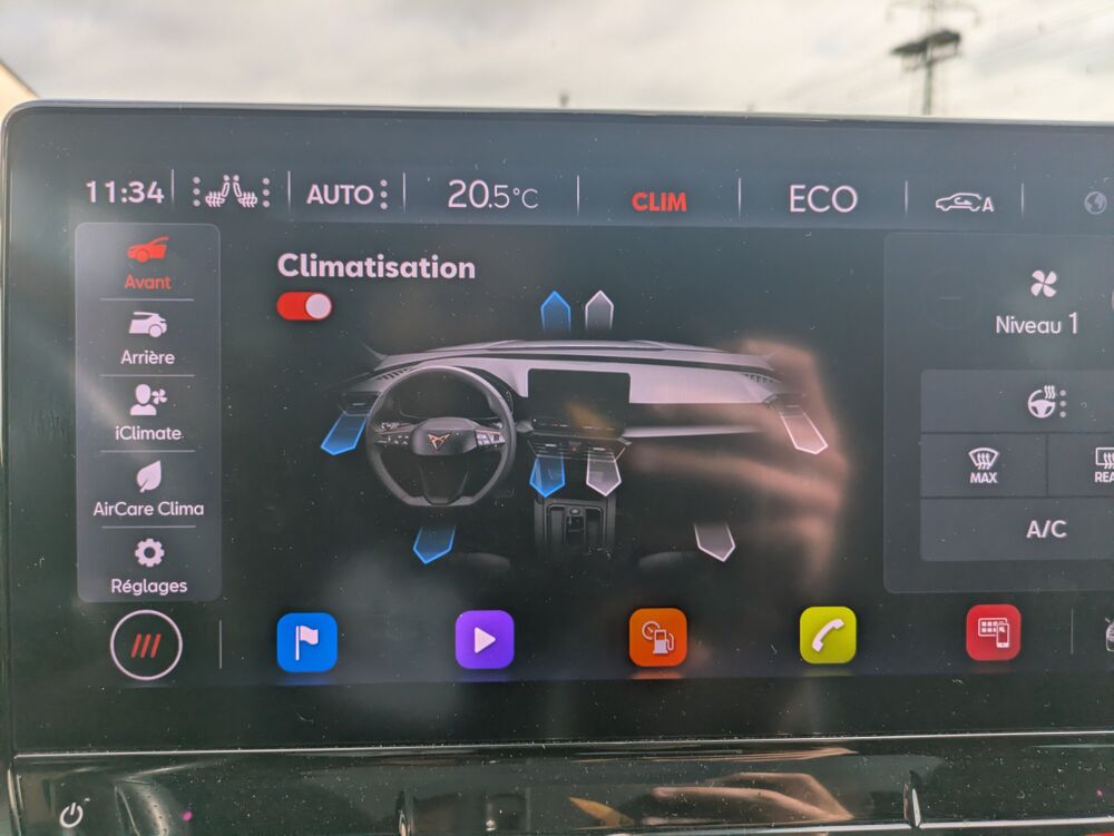 Leon 1.4 E-HYBRID 245CH VZ DSG6 - Toit ouvrant - pack hiver - cam 2023 occasion 69420 Ampuis