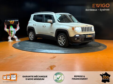 Jeep Renegade LIMITED 4X4 2.0 CRD 140CH BVA9 // TOIT OUVRANT // DISTRIBUT 2016 occasion Eysines 33320