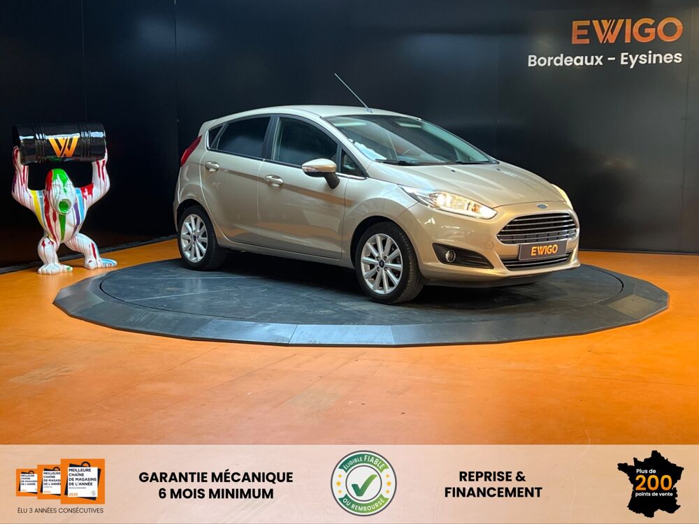 Fiesta 1.0 SCTI 100 TITANIUM - GPS - BLUETOOTH - CLIM AUTO - SUIVI 2016 occasion 33320 Eysines