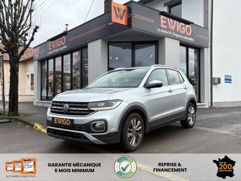 Volkswagen T-Cross 1.0 TSI 110 CH CARAT DSG BVA / CARPLAY / CAMERA DE RECUL / S 2022 occasion Mont-de-Marsan 40000