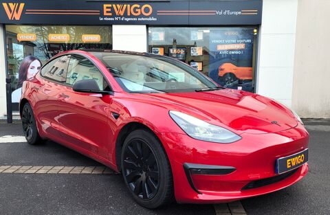 Tesla Model 3 82 Kwh GRANDE AUTONOMIE LONG RANGE 4WD + SOH 94 % / AUTONOMI 2021 occasion Serris 77700