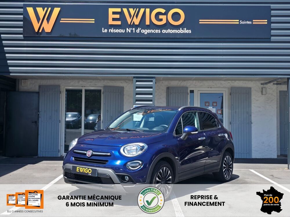 500 X 1.0 GSE T3 120ch CROSS-LOOK 4X2 / ENTRETIEN EXCLUSIF FIAT 2019 occasion 17100 Saintes