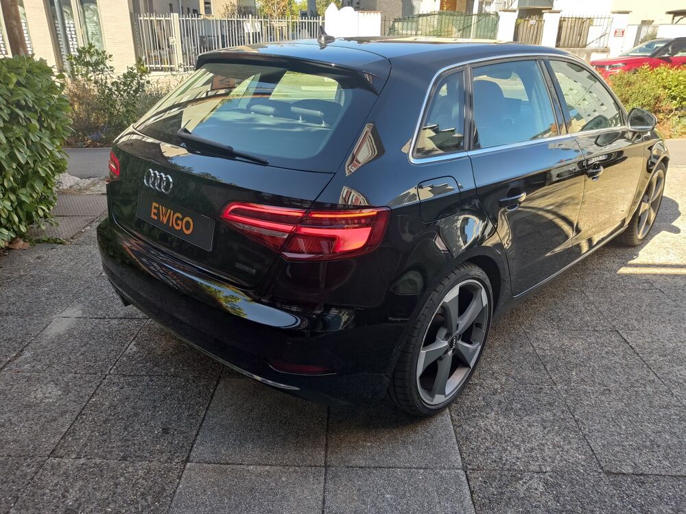 A3 SPORTBACK 2.0 TFSI 190CH/ DESIGN LUXE QUATTRO S-TRONIC BVA 2019 occasion 69150 D&eacute;cines-Charpieu
