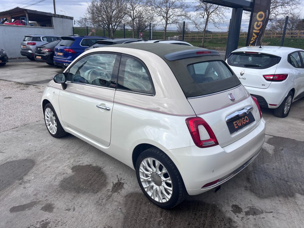500 CABRIOLET 1.2 70 60EME N104/560 / CARPLAY / RADAR AR 2018 occasion 42160 Andr&eacute;zieux-Bouth&eacute;on