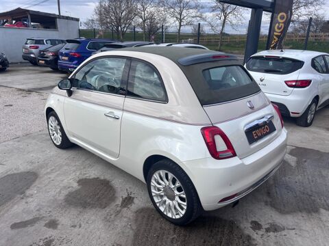 500 CABRIOLET 1.2 70 60EME N104/560 / CARPLAY / RADAR AR 2018 occasion 42160 Andr&eacute;zieux-Bouth&eacute;on