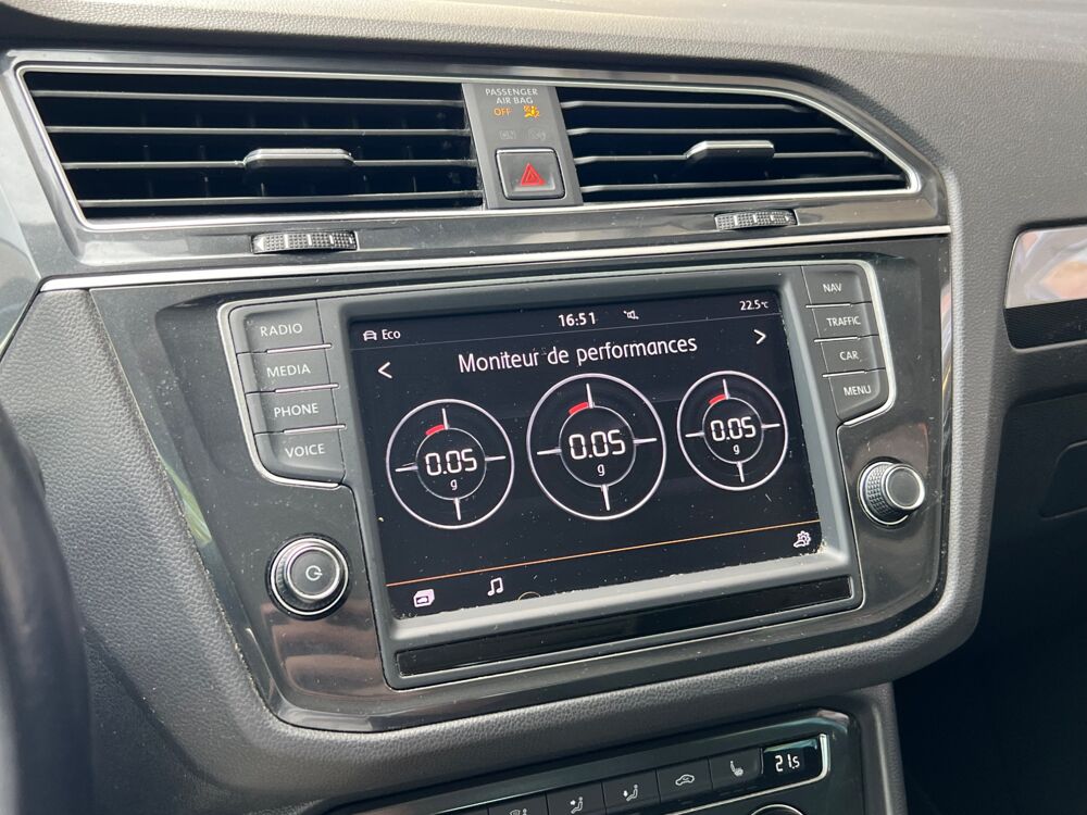 Tiguan 2.0 TDI 150ch CARAT 4MOTION DSG7 - COURROIE + VIDANGE BVA OK 2016 occasion 57600 Forbach
