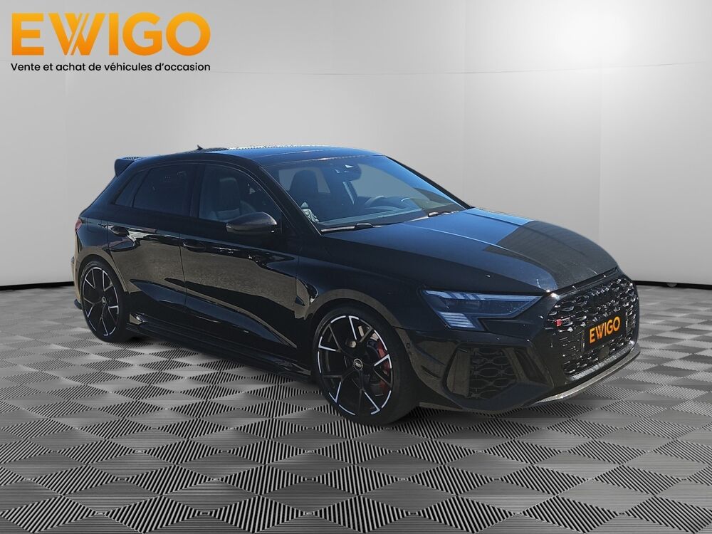 RS3 SPORTBACK 2.5 TFSI 400 CARBON BLACK QUATTRO S-TRONIC BVA 2023 occasion 38590 Saint-&Eacute;tienne-de-Saint-Geoirs