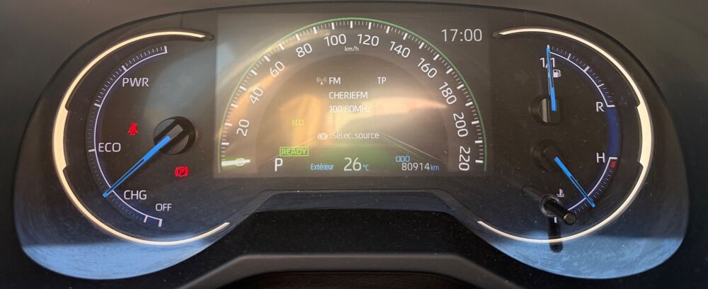 RAV 4 V 2.5 218 HYBRIDE DYNAMIC 2WD + CAMERA + CARPLAY + RECHARGE 2022 occasion 97410 Saint-Pierre