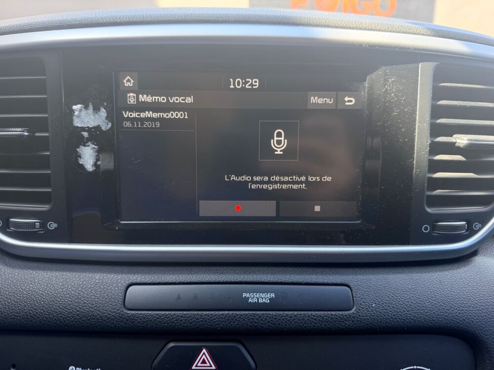 Sportage 1.6 CRDI 116 CH ACTIVE 4X2 + CAMERA DE RECUL + CARPLAY 2019 occasion 97410 Saint-Pierre