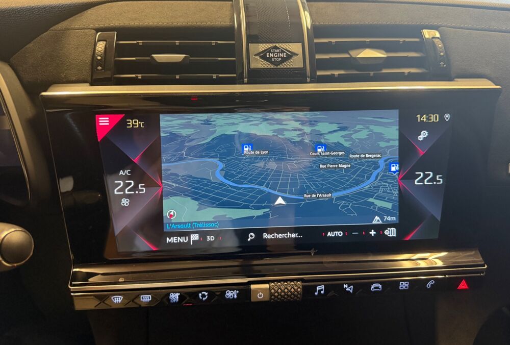DS3 1.5 BLUEHDI 130 CH PERFORMANCE LINE TEINTE GRIS 2020 occasion 24750 Tr&eacute;lissac