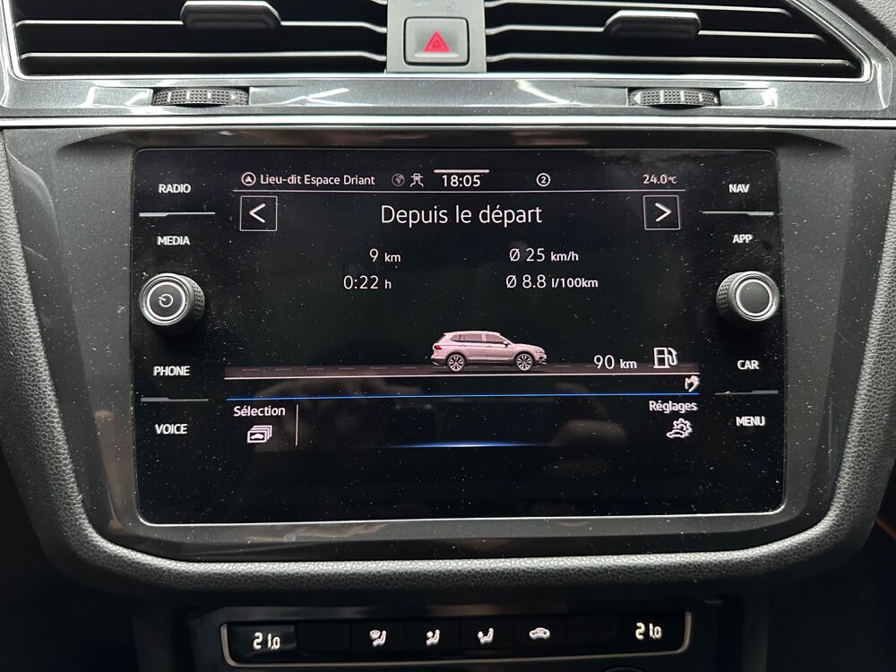 Tiguan Allspace 2.0 TDI 150 CARAT DSG BVA 2021 occasion 55430 Belleville-sur-Meuse