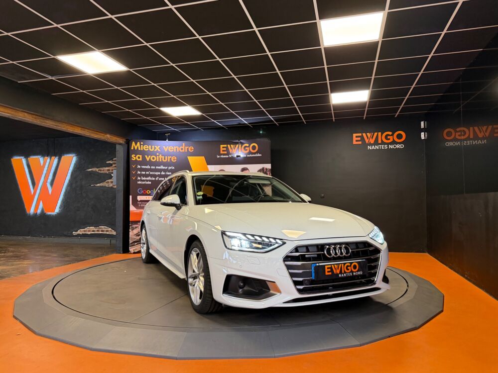 A4 AVANT 2.0 40 TDI 200 MHEV HYBRID BLACK EDITION QUATTRO S-TRO 2022 occasion 44300 Nantes