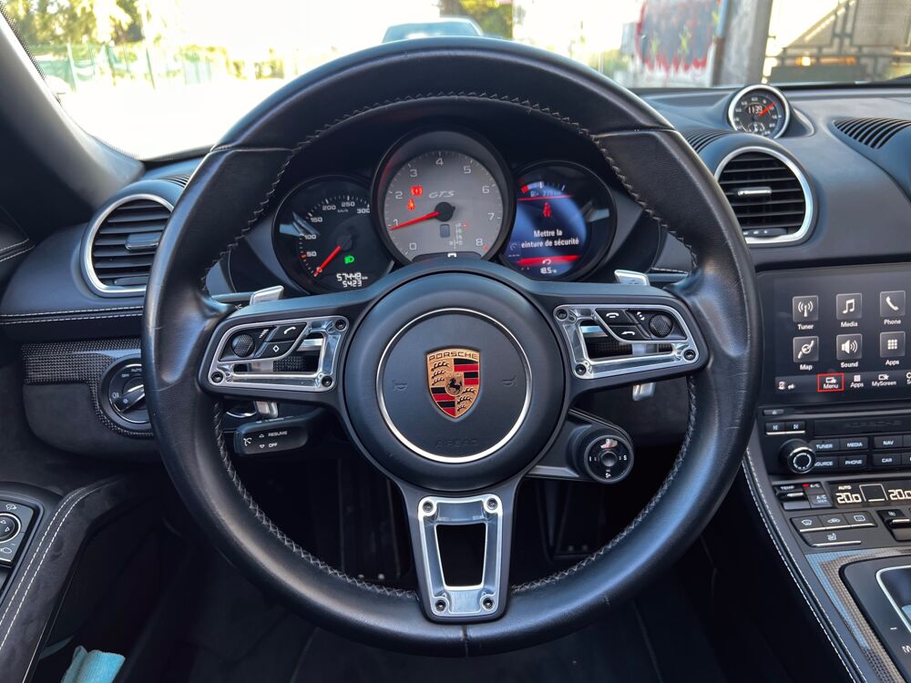 Boxster 2.5 365 GTS PDK BVA / 18 POSITIONS / PDLS / BOSE / ALCANTARA 2018 occasion 74600 Seynod