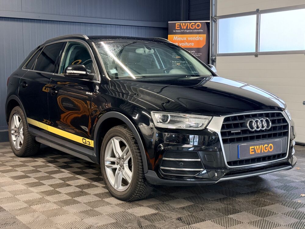 Q3 2.0 TDI 150 Ch AMBITION LUXE QUATTRO S-TRONIC BVA 2015 occasion 79000 Niort