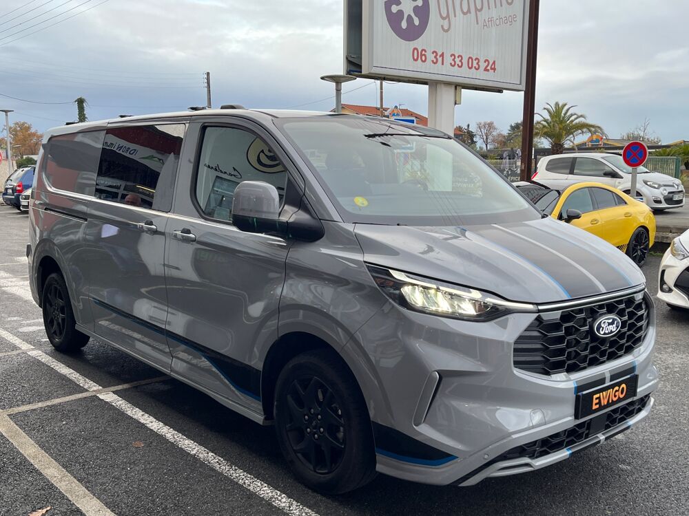 Transit Custom FG II 320 L2H1 2.0 ECOBLUE 170 ch CABINE APPROFONDIE SPORT 4 2025 occasion 64320 Idron