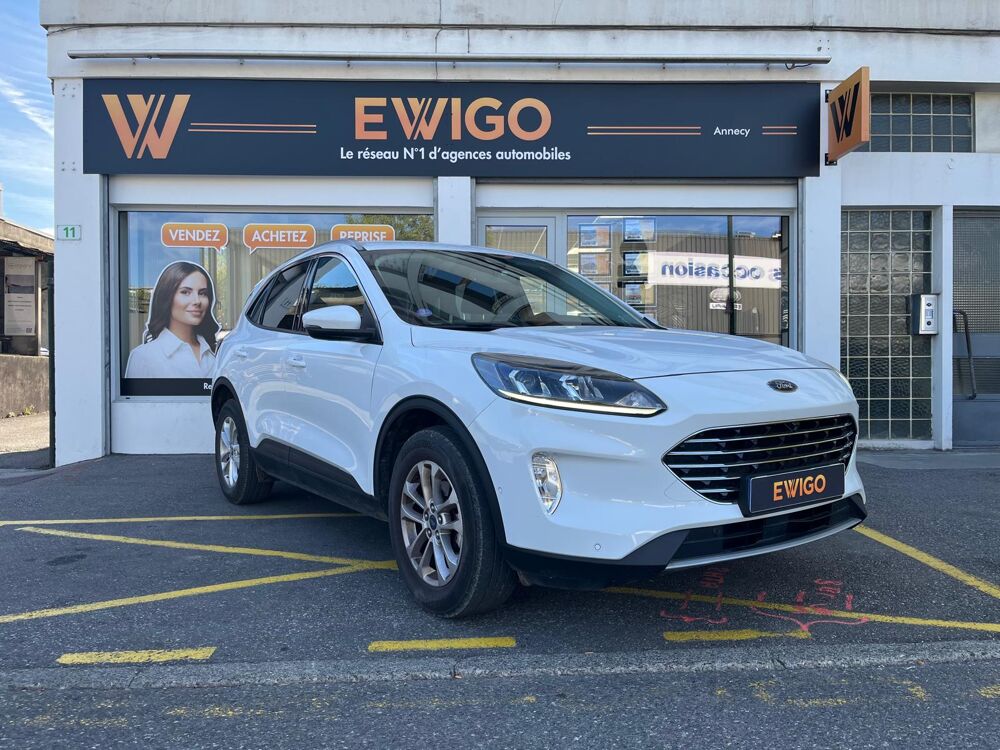 Kuga 2.5 DURATEC FLEXIFUEL 190Ch HYBRID TITANIUM 4X2 POWERSHIFT / 2022 occasion 74600 Seynod