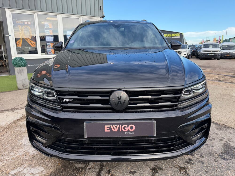 Tiguan BLACK R-LINE 150Ch DSG ORIGINE FR - SUIVI VOLKSWAGEN -TOIT O 2019 occasion 27000 &Eacute;vreux