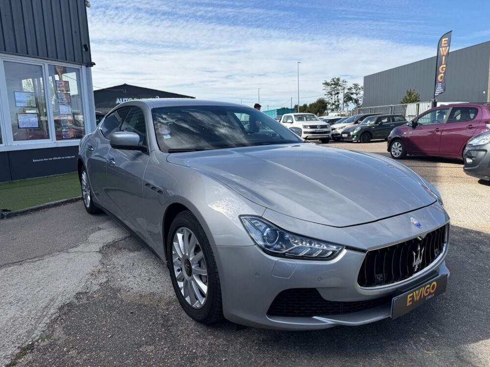 Ghibli 3.0 330Ch BVA START-STOP - SI&Egrave;GE CHAUFFANTS - CAM&Eacute;RA DE RECU 2015 occasion 27000 &Eacute;vreux