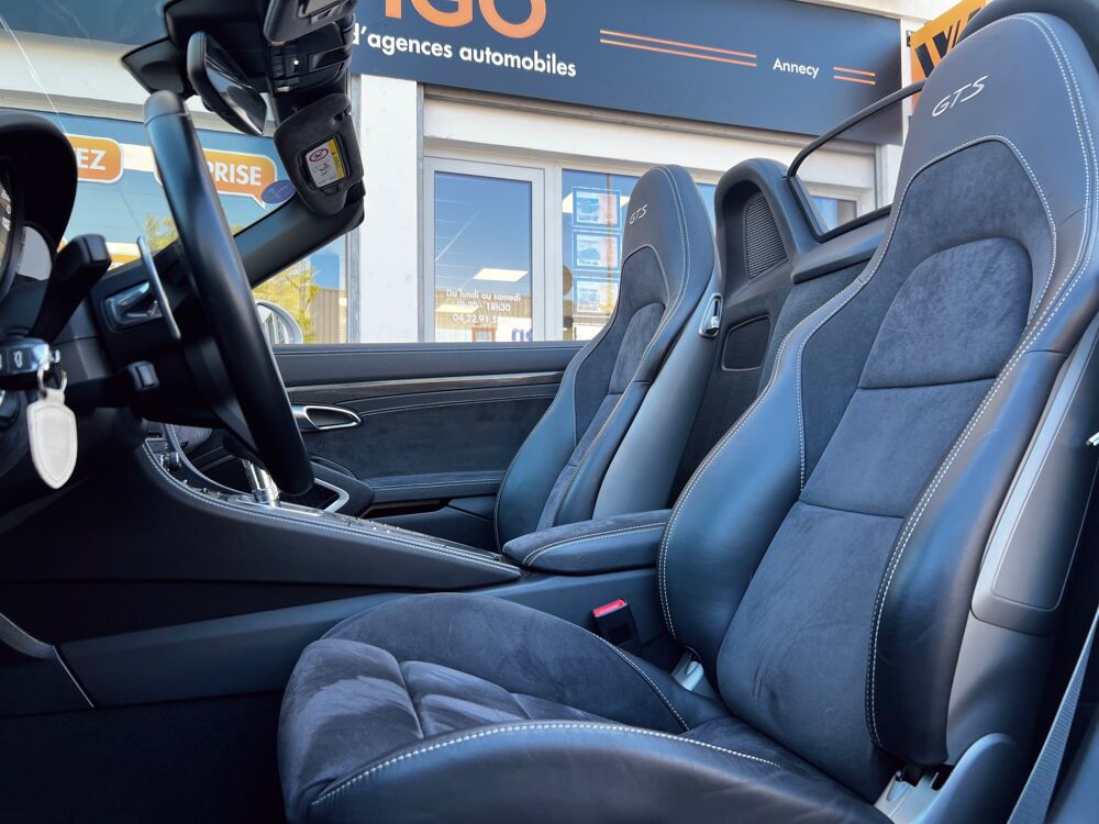 Boxster 2.5 365 GTS PDK BVA / 18 POSITIONS / PDLS / BOSE / ALCANTARA 2018 occasion 74600 Seynod