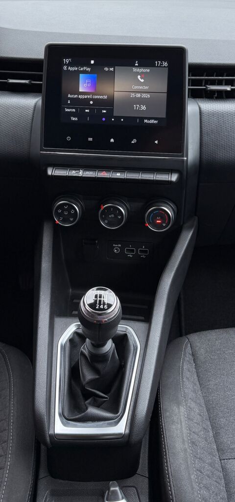 Clio V 1.5 BLUE DCi 85 ZEN + CARPLAY + RADARS AR + FEUX LED + DIS 2019 occasion 54000 Nancy